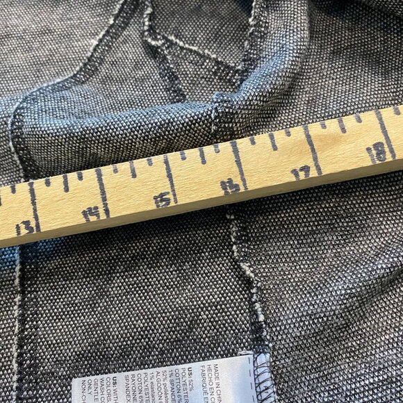 White House Black Market Tweed Knit Cardigan Oversized Collar Size XXS - Picture 4 of 6